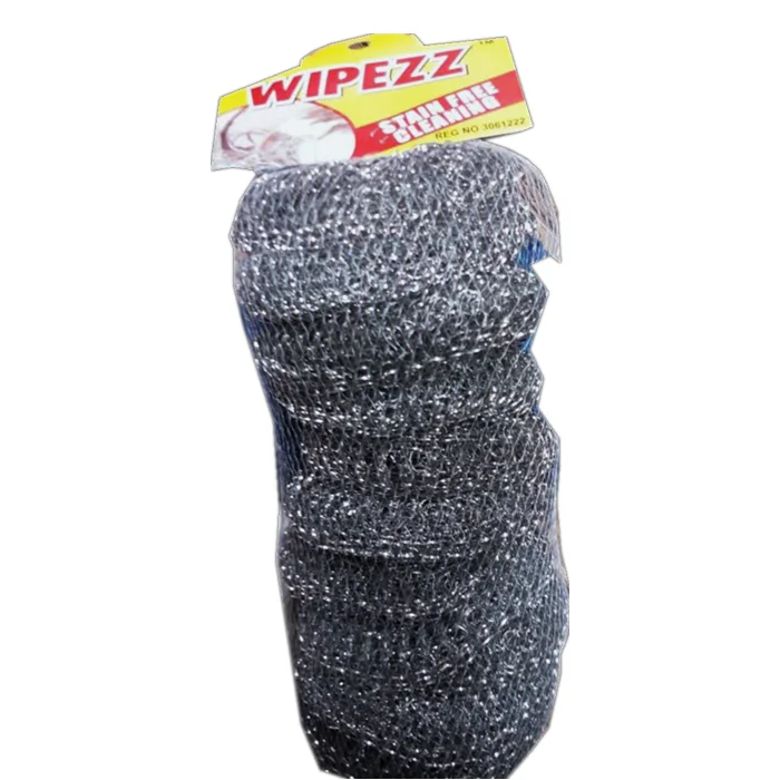 hot sale dish washing galvanized metal sponge stainless steel wire wool scourer