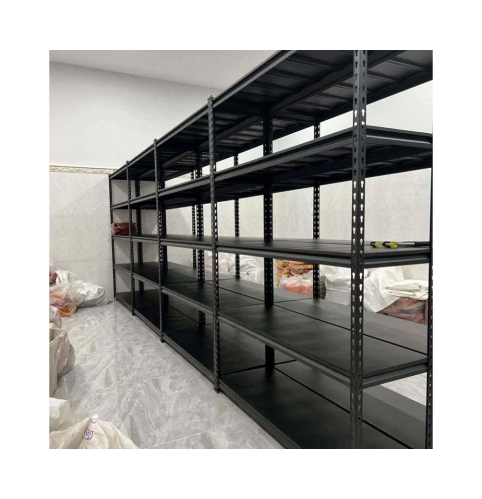 slotted angle rack steel storage shelf rack for shop  angle rack