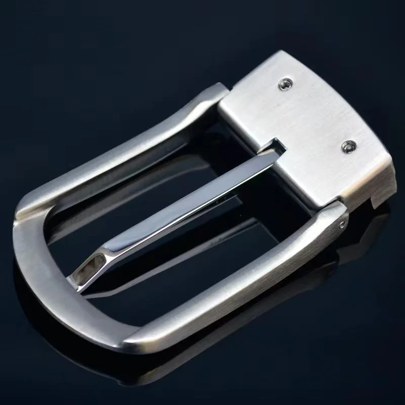 Buckle Manufacturers Vintage metal belt buckle Classic reversible zinc alloy belt buckle