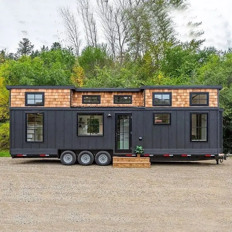 China Manufacturer Direct Wholesale 40ft Mobile Home Commercial Beautiful Mobile Home House Hotel