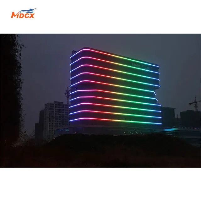 Building Facade Lighting Outdoor Led Lights RGB Led Bar DMX Wall Linear Profile Light
