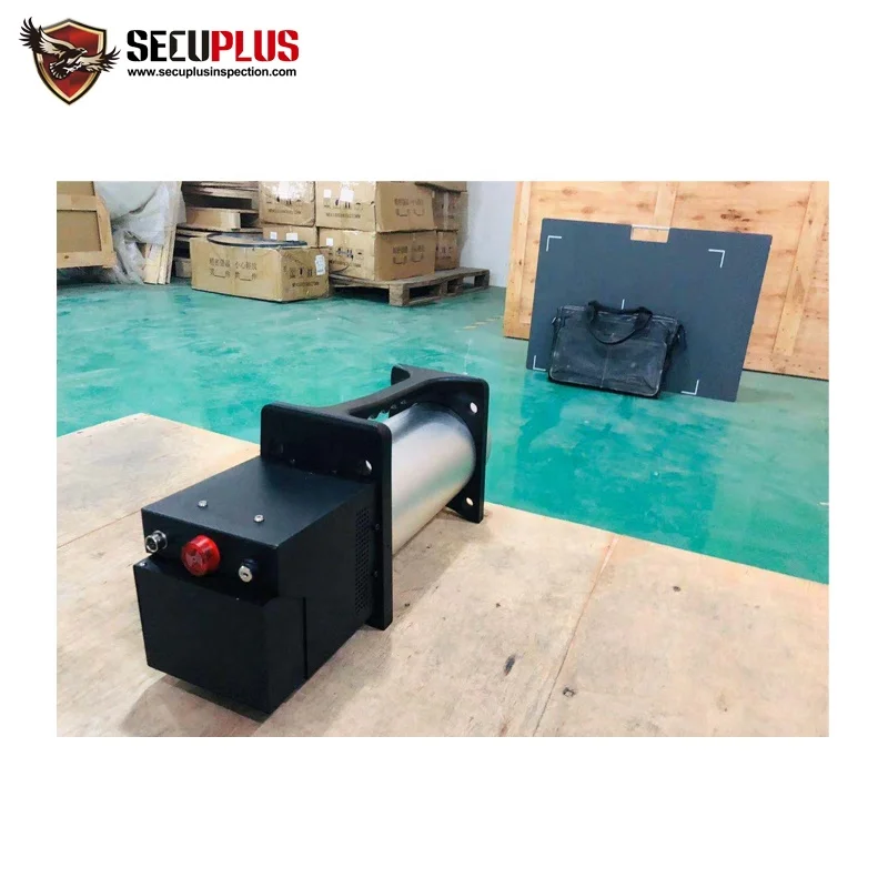 Airport security x ray detector scanning machine with color image to detect explosive, drugs for customs, army