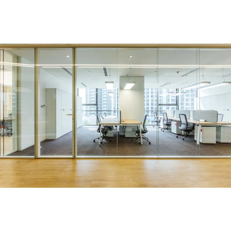 Orderdes factory price fully detachable aluminum office partitions, office glass partitions