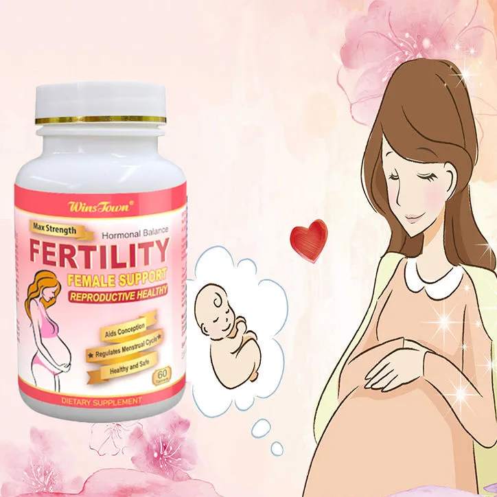 OEM Hot Sales Female Fertility Tablet Natural organic Clean Womb herbs pills detox fertility capsule for women