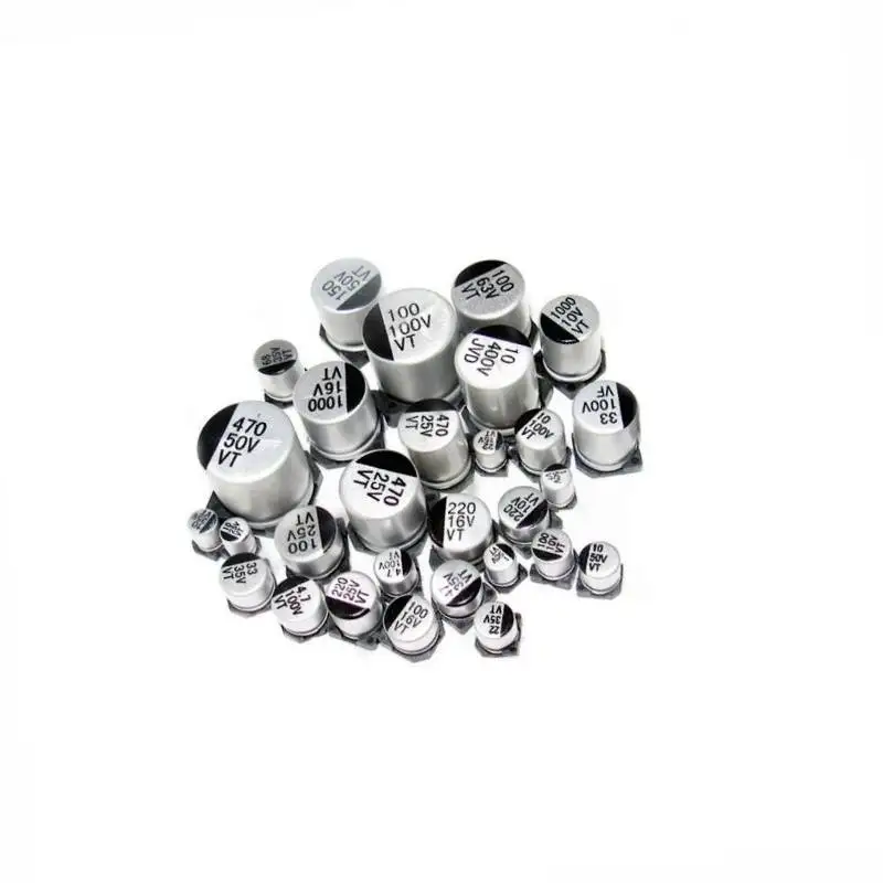 SMD aluminum electrolytic capacitor 16V 25V 35V 50V 100UF 220UF 470UF 47UF SMD aluminum electrolytic