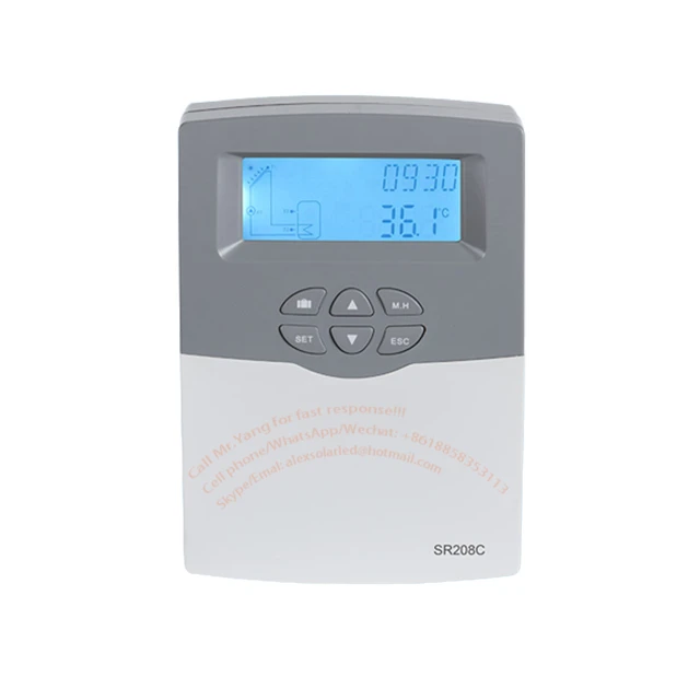 Solar water heater accessories SR208C SR81solar hot collector controller