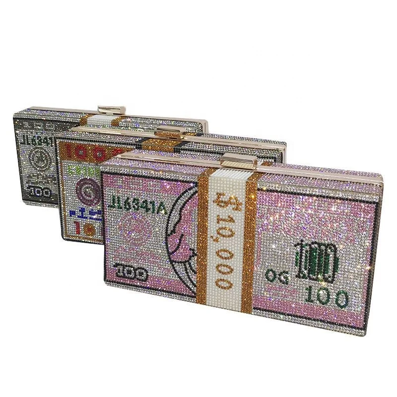  Оптовая продажа Роскошные вечерние сумочки-клатчи со