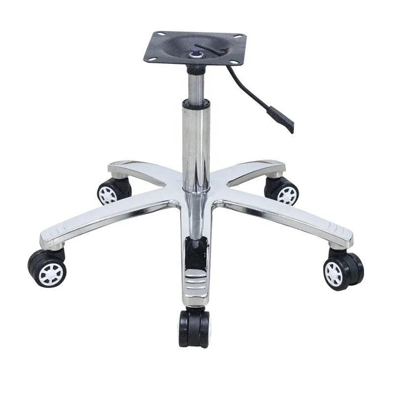 Wholesale office chair metal accessories, chrome plated five star foot, office chair base