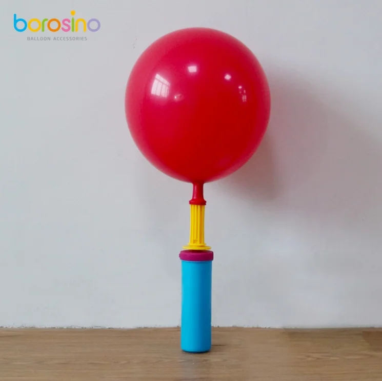  Высококачественный ручной насос borosino B102A двойного действия для надувания воздушных шаров всех и игрушек