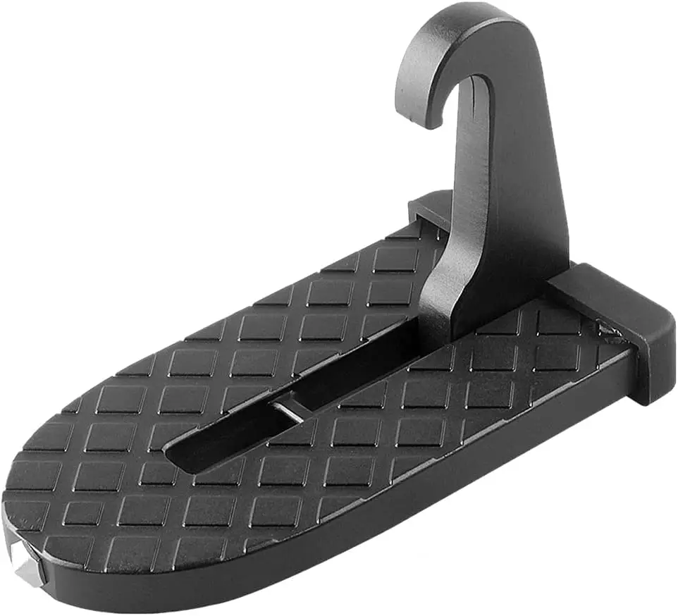 Car Door Step Foldable Roof Rack Door Step Up on Door Latch Glass Breaker Safety Hammer Easy Roof Access For Car