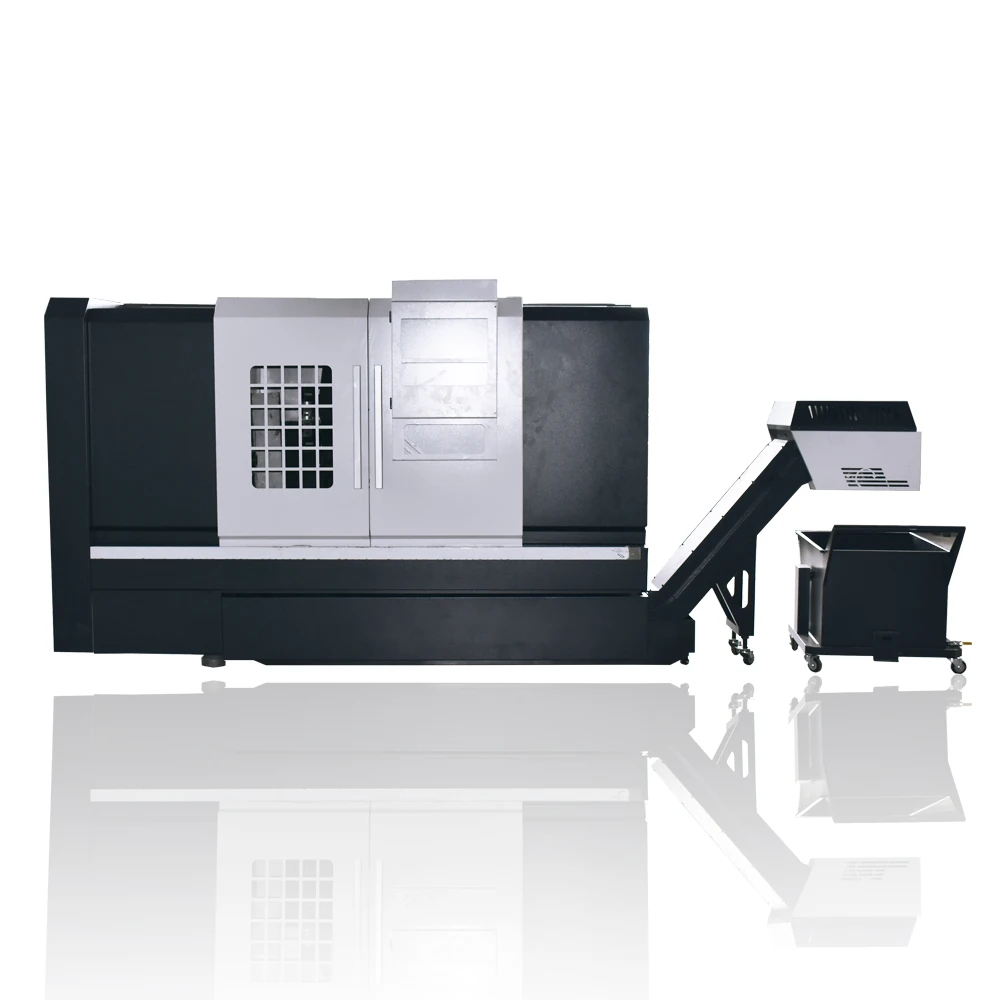 low cost cnc lathe axis automation cnc turn mill CK50L computer desktop cnc lathe machine manufacturer