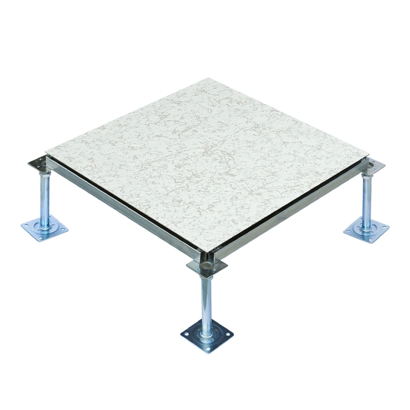 Professional Hpl pvc ceramic Finish Antistatic Steel Cement Raised Floor
