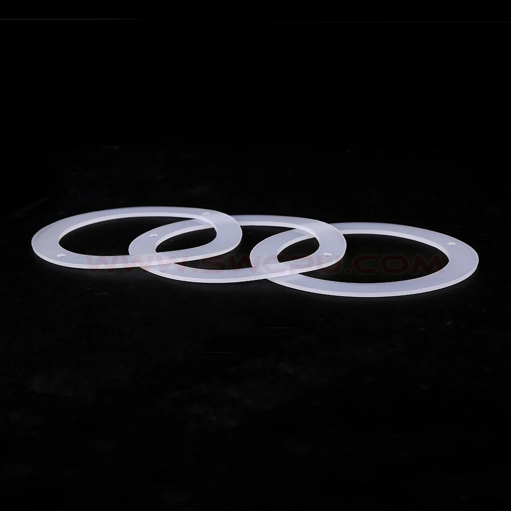 Customized clear food grade sanitary silicone gasket