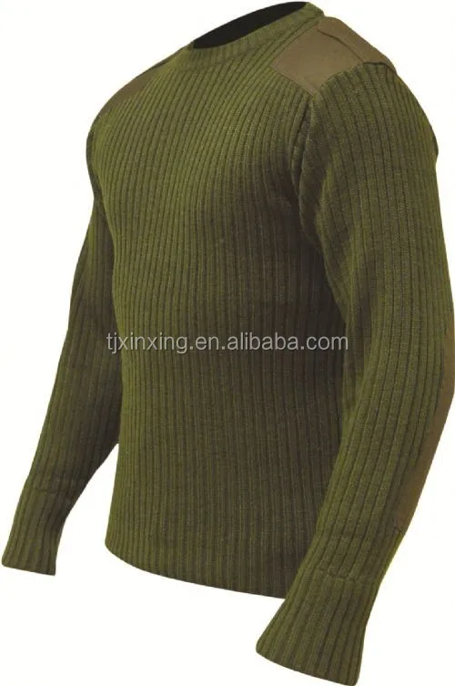 polyester/wool/acrylic classic design Sweater