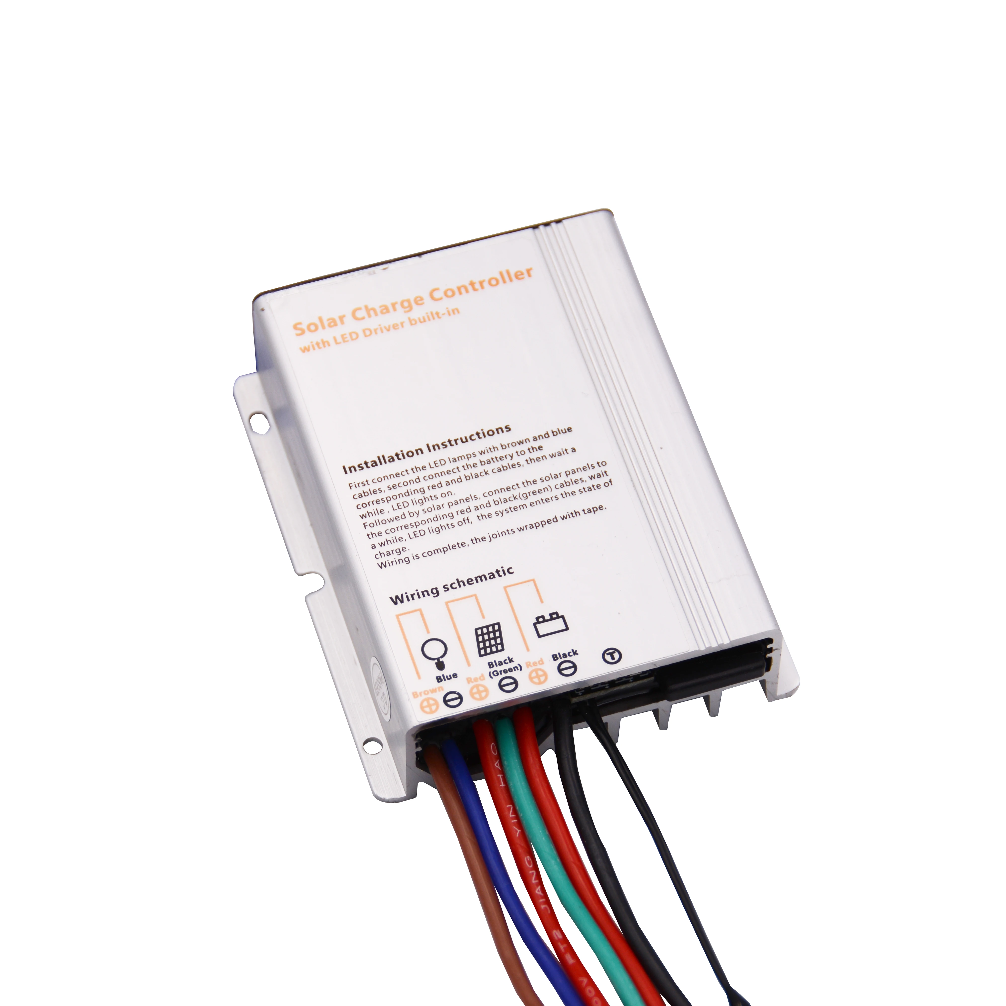 Lumiax 12v 24v 10A PWM Lithium Acid gel LED driver for solar charger controller