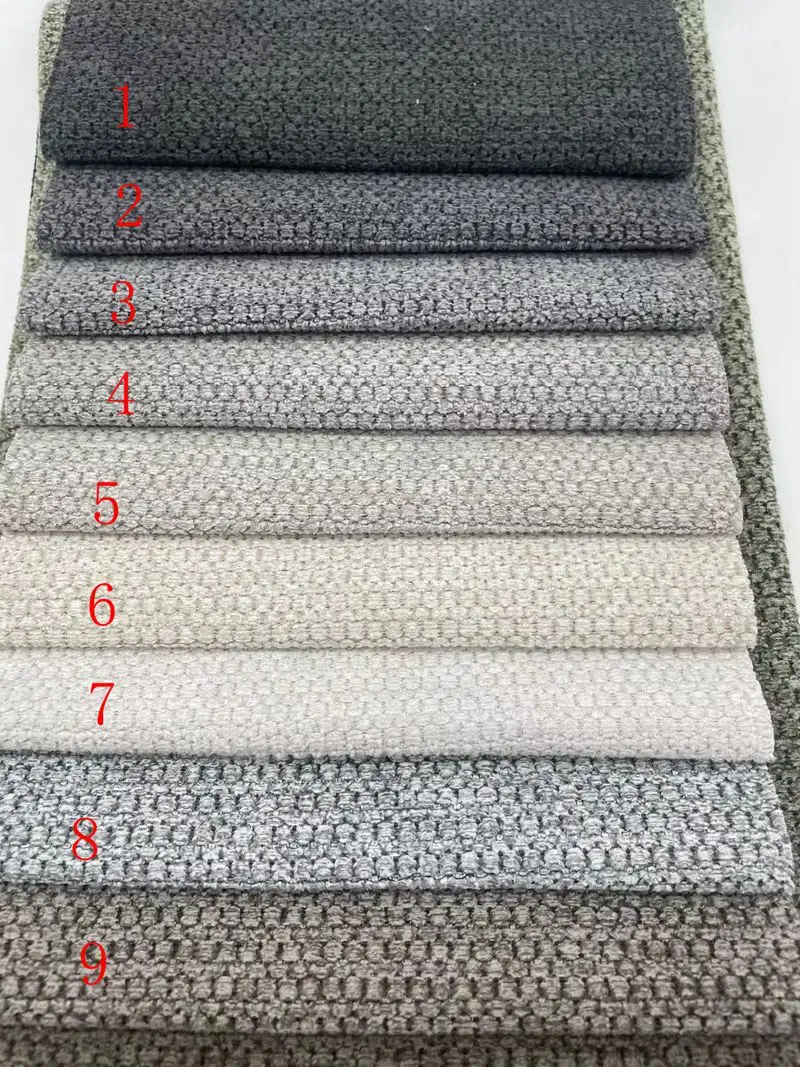 low moq Professional excellent  new t Low moq yarn dyed coated linen cotton sofa fabric