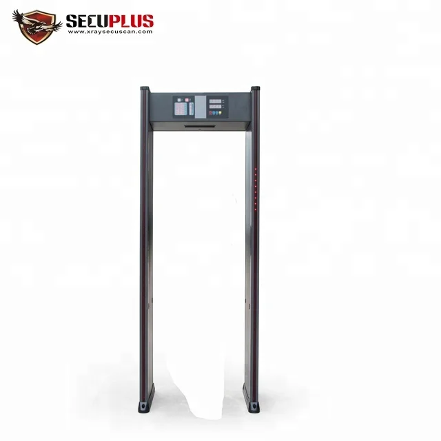 Economical security inspection devices multi-detection zone walk through metal detector