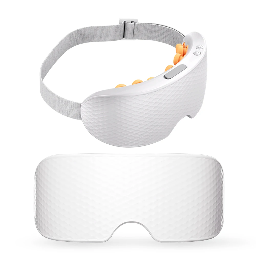 Rechargeable Bluetooth Music Heated Eye Mask Dry Eyes Dark Circles remove Eye Massager