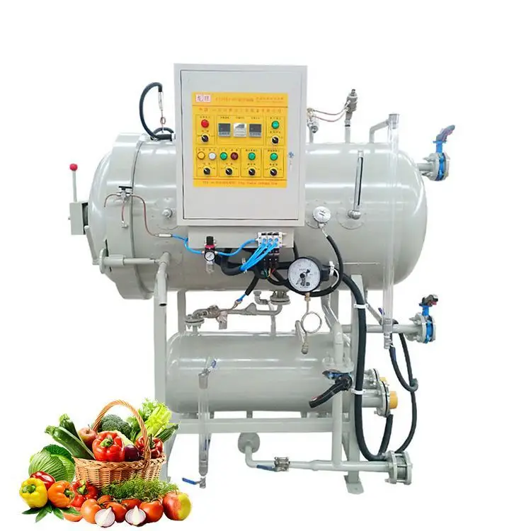 35l 50l 75l 100l 120l 150l liters canned food canned meat vacuum food package  Vertical Steam Autoclave Price for Food Industry