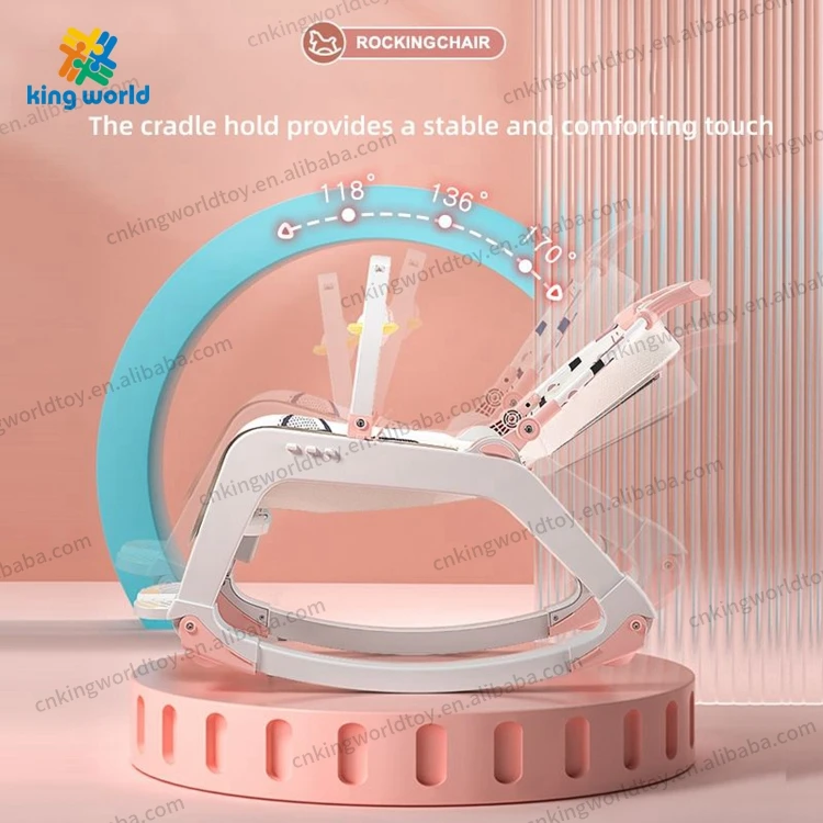 Baby Sleeping Chair Portable 5 in 1 Multi Functional Sleeping Dining Chair Comfortable Seat Baby Rocking Chair Baby Seat Rocking