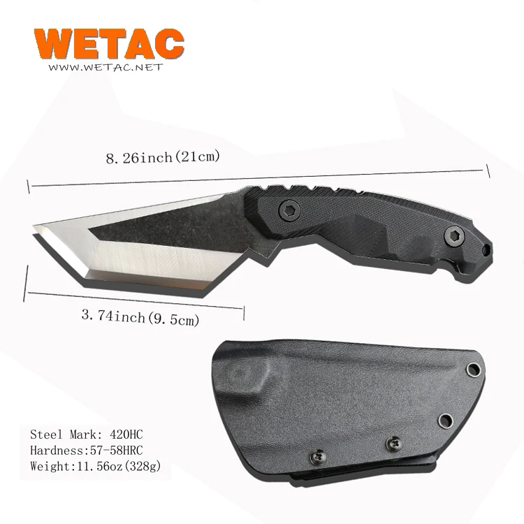  Уличные ножи Wetac лидер продаж нож для кемпинга с фиксированным клинком