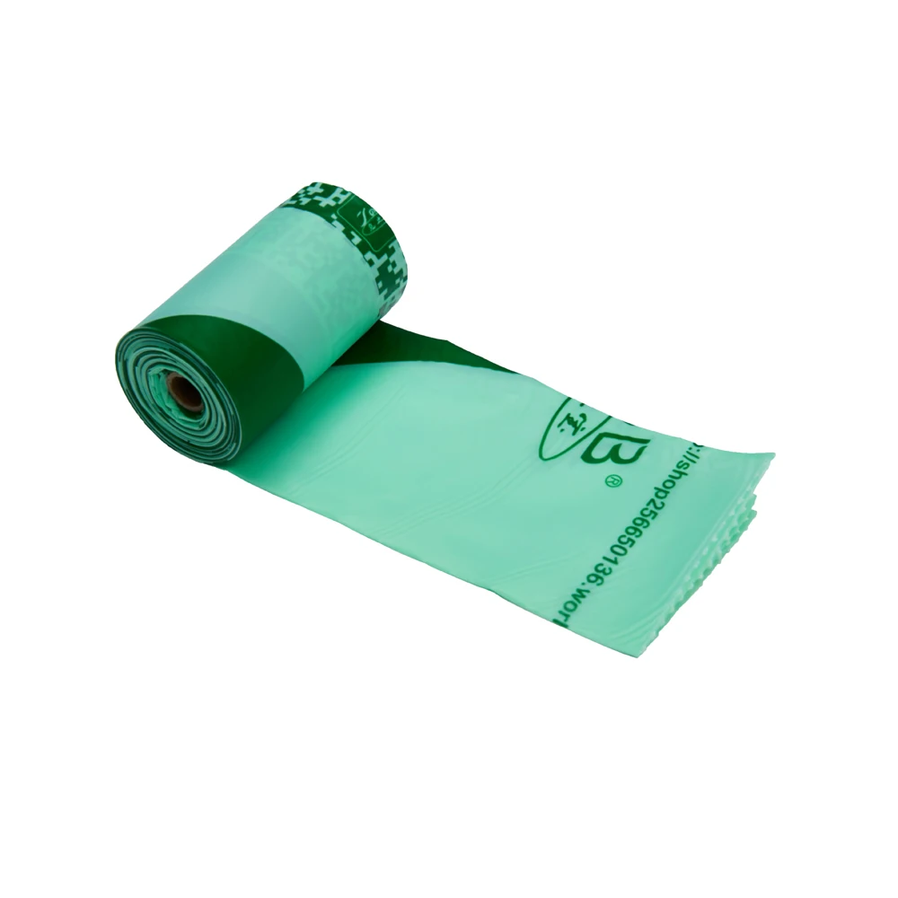 Hot Cute Retail Scented Poop Plastic Bags With Dispenser For Dog Waste Work Home Packing Products