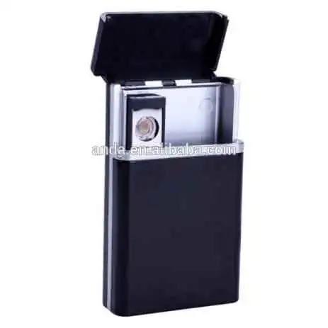 Hot Selling Product 2 In 1 Usb Charged Cigarette Case Lighter For Custom Man