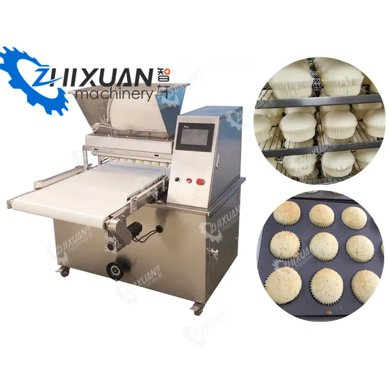 Cheap price bakery equipment cupcake cream cake batter filling machine