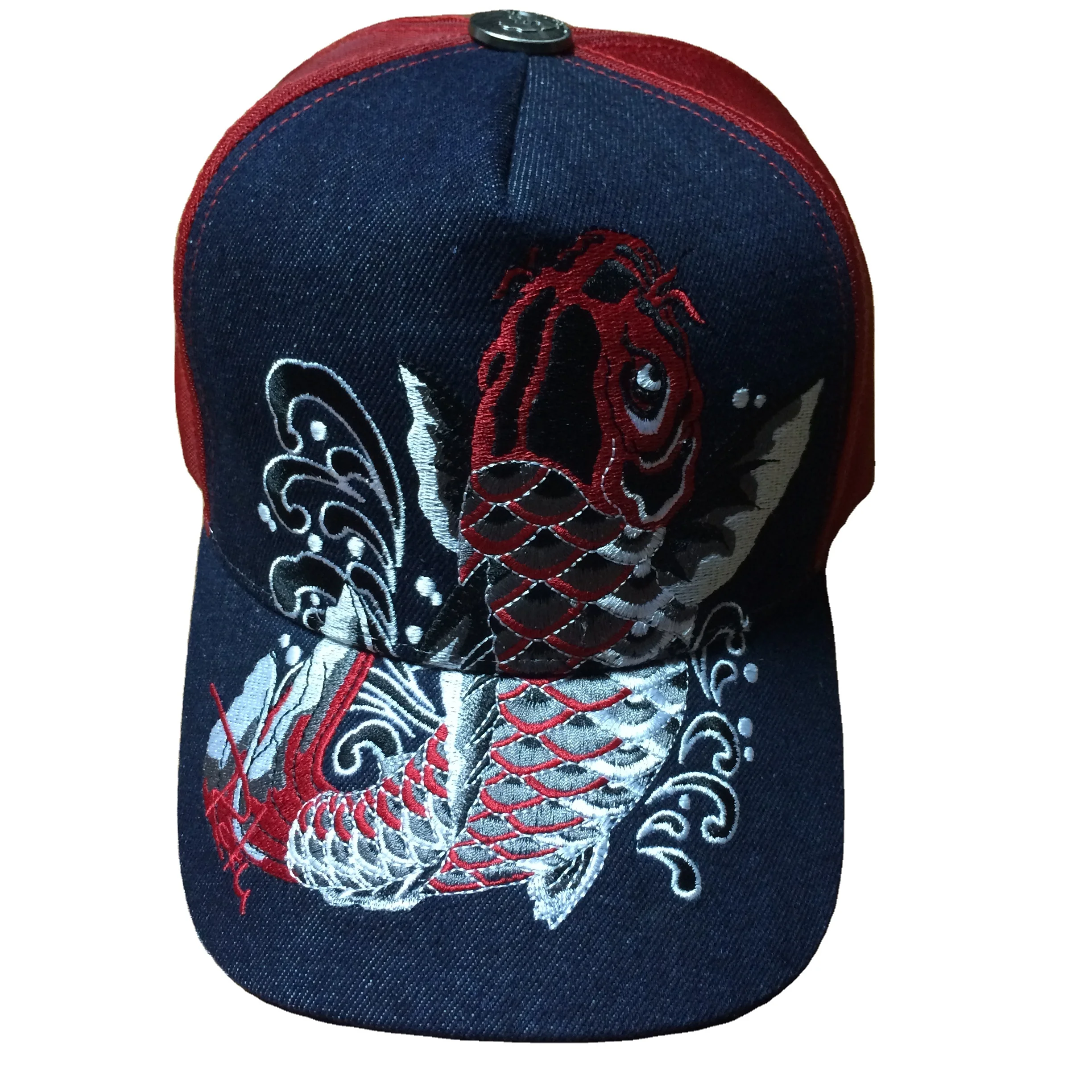 Custom snapback cap with NICE quality Big Bird embroidered logo on front and bill