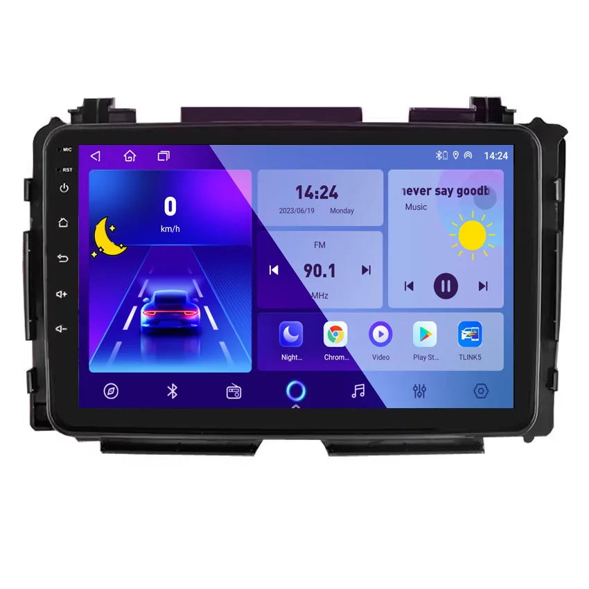 DSP 8 Core 4G Carplay для Honda Vezel HR-V вариабельности сердечного ритма XRV Android автомобильный мультимедийный плеер GPS навигация Авто Радио Стерео 2din