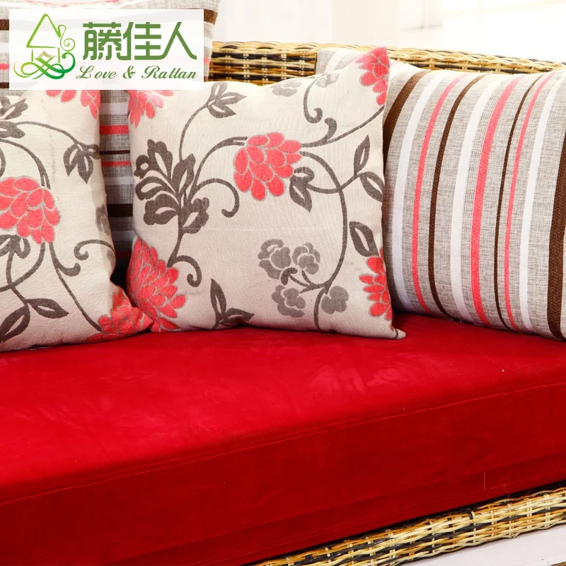 High Quality New Design Rattan Wicker Round sofa bed