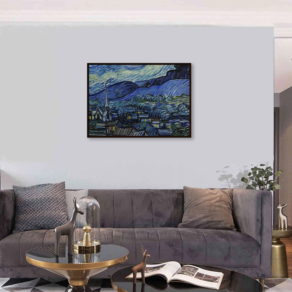 OEM Handpainted Oil Painting Canvas Traditional Style Abstract Art Work of Art for Hotel Custom Model Number