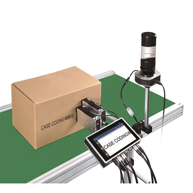 DOD Industrial Piezoelectric head UV High Resolution Inkjet Printer for carton box