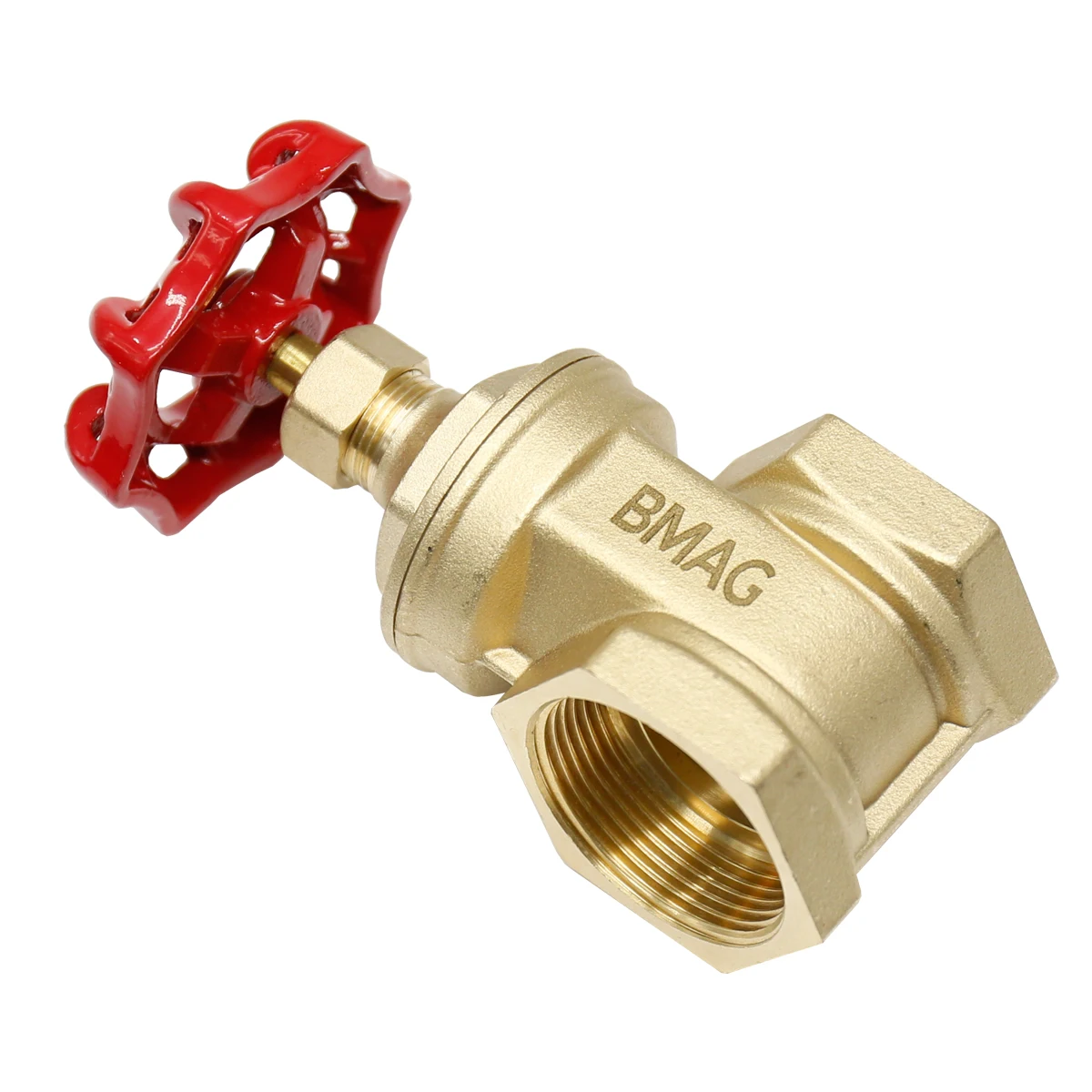 Non Rising CuZn39Pb3 CZ121 1/2inch to 4inch PN16 WOG Waste Water Gate Valve for Water Control