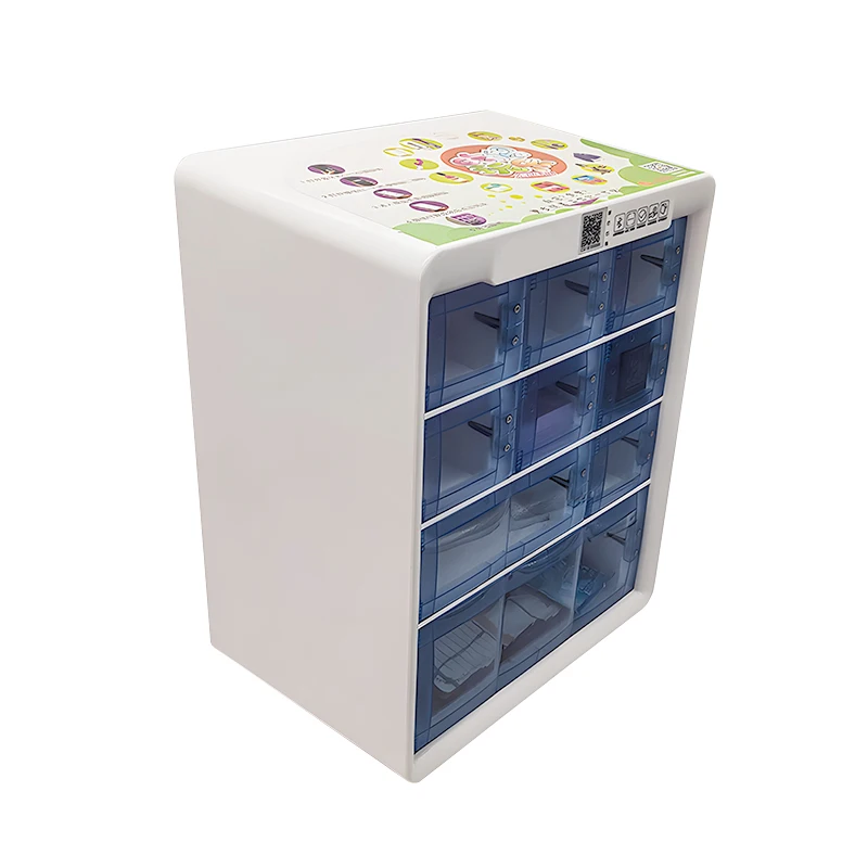 Room vending cabinet 9 grid hotel mini vending machine shared small vending