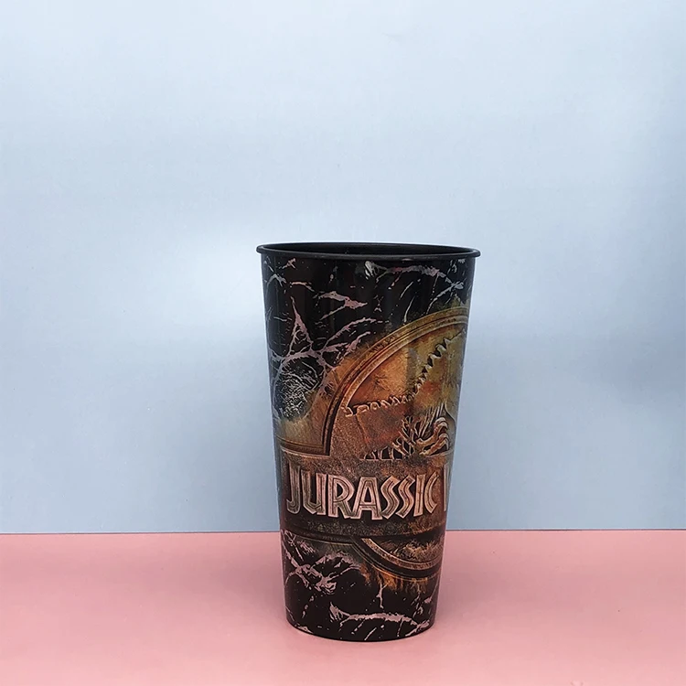 3D Laser Printing Promotional Kids 500ML Large Capacity 40oz 3d Water Bottle Coffee Cup Plastic Water Cup Plastic Drink Cup