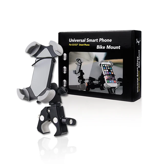Новый Регулируемый 360 градусов вращения Руль управления для мотоциклов горе стенд велосипед Мотоцикл держатель телефона
