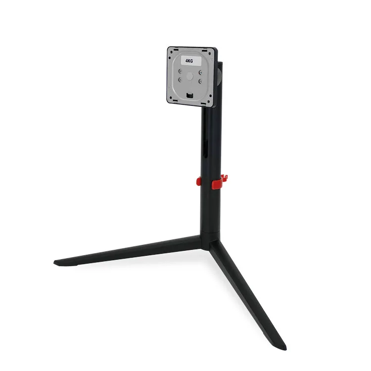 V-shape Base Adjustable Bracket Computer Screen Holder Base Stable Monitor Lifting Table Stand