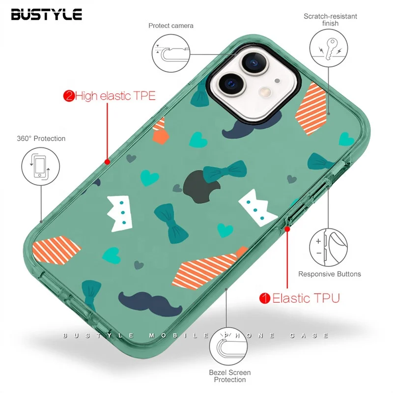 
Transparent Clear Impact Phone accessories for iPhone 12 Pro Max Shockproof smartphone case for iPhone 11 Bumper Phone Case 