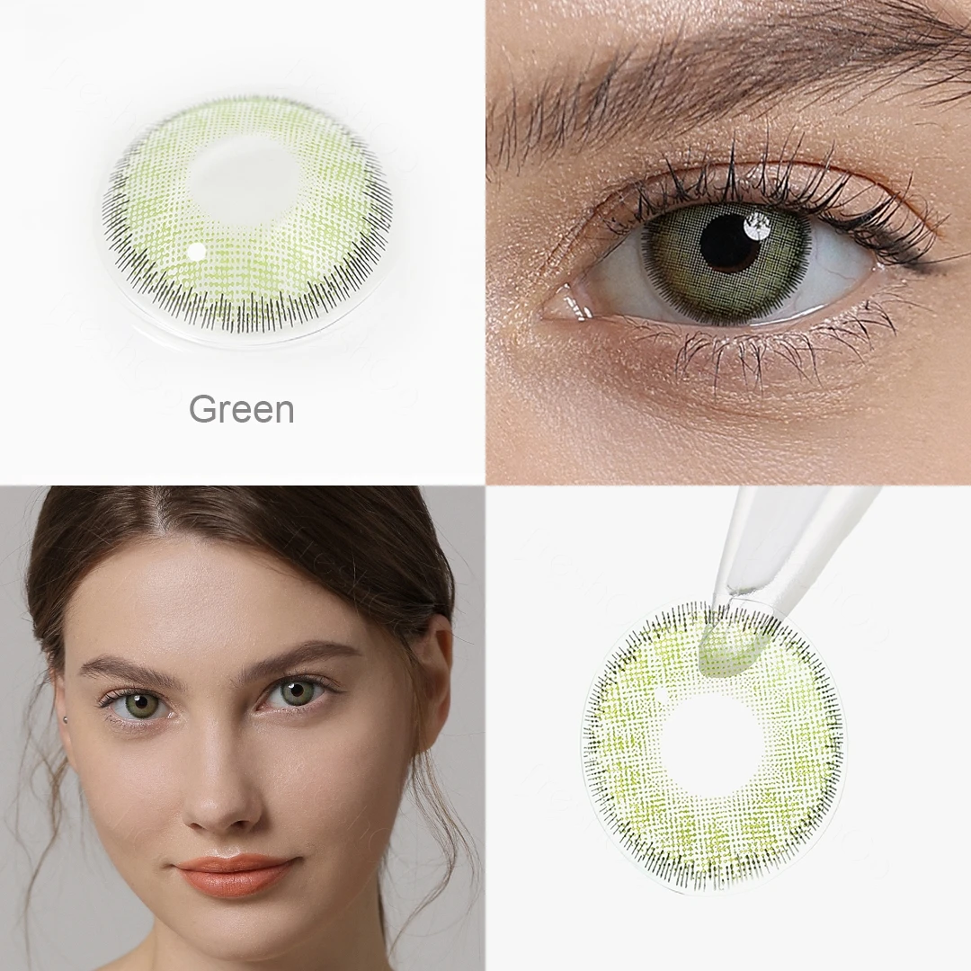 Premium Eye Contacts Cosmetic Color Lens Power Contact Prescription Lenses