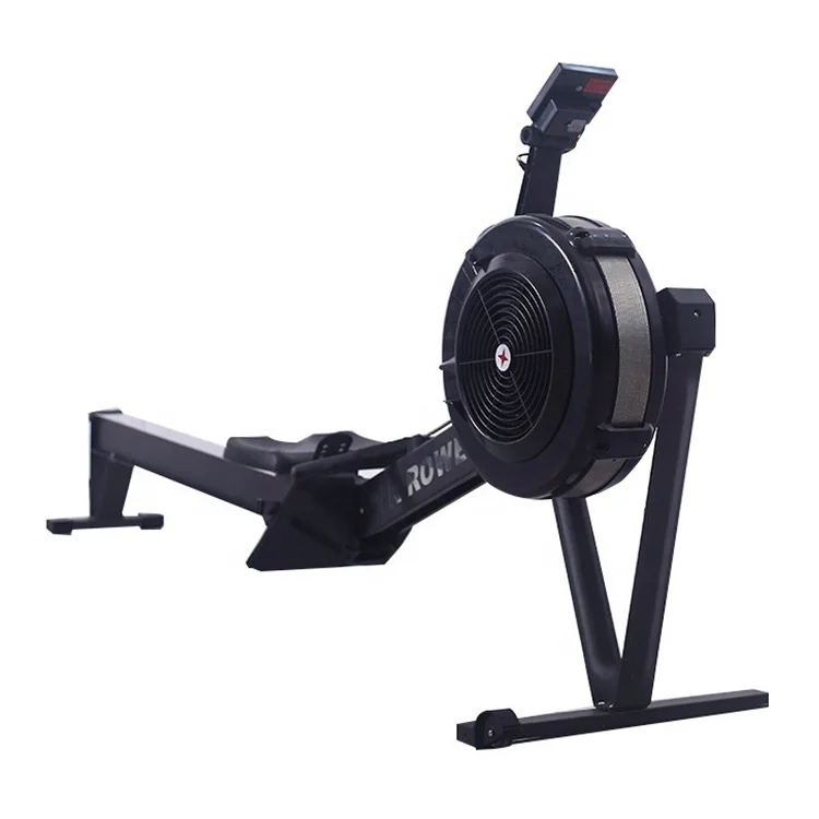 Wholesale rowing machine foldable wind resistance rowing machine for home use compact adjustable rowing machine