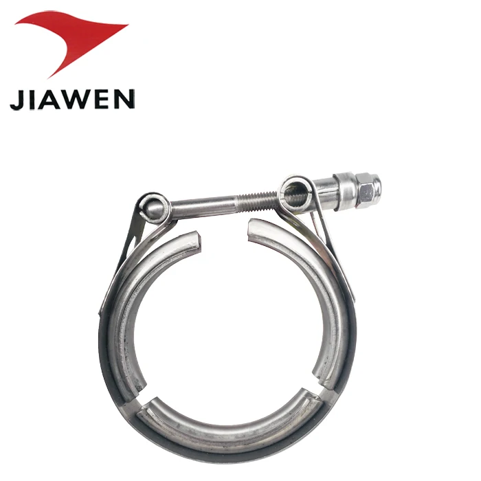 Stainless Steel Turbo Exhaust System Pipe V Band Clamp
