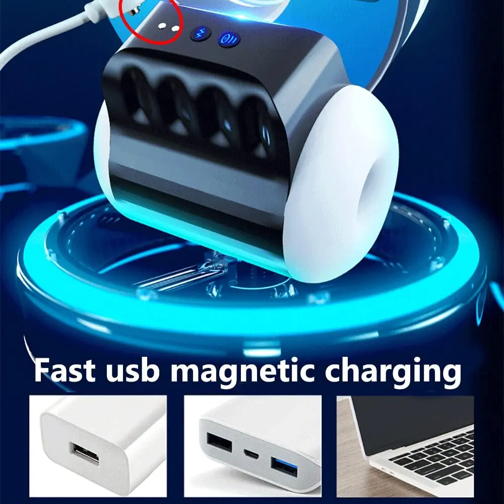 Best Selling 10 Frequency Vibrating 4 Sucking Sex Toy for Man Through Type Aircraft Cup Realistic Male Masturbator