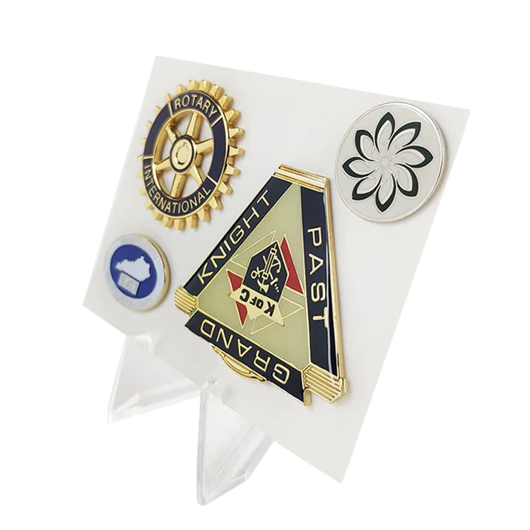 Hard Enamel manufacturer design Zinc alloy gold and silver metal customized world commemorative lapel pin