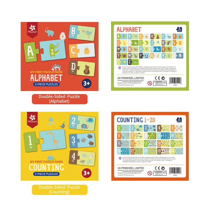 
PWO Early Educational Cognitive Puzzle Toys,Alphabet Matching Puzzle 