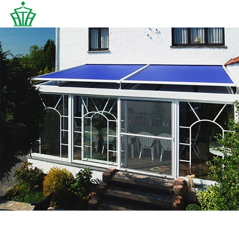 Prefabricate Aluminium Glass House/Sunroom/Green House/Conservatory Awning For Sale