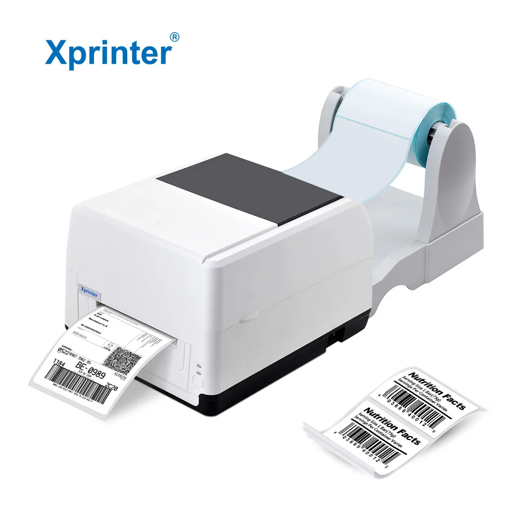 Xprinter XP-T451B  New Arrival High Quality 110mm 4 Inch Label Barcode Usb Port Work With Ebay Ups Label Printer 4x6