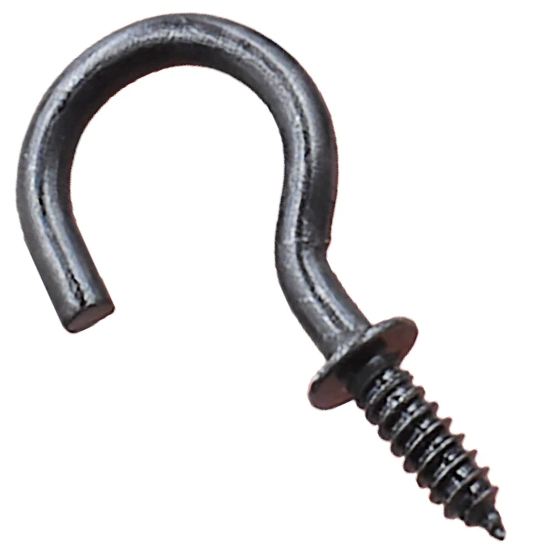 Decorative Metal Horn Nail Jewelry Accessories DIY 9-word Lamp Silver Golden Black Plastic Sheep Eye hook