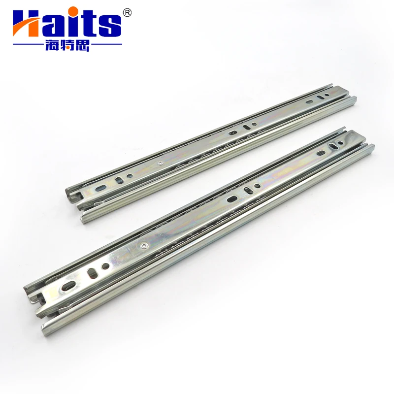 Hot Sale Customized Furniture Triple Extension Drawer Slide Rail Ball Bearing Telescopic Slide