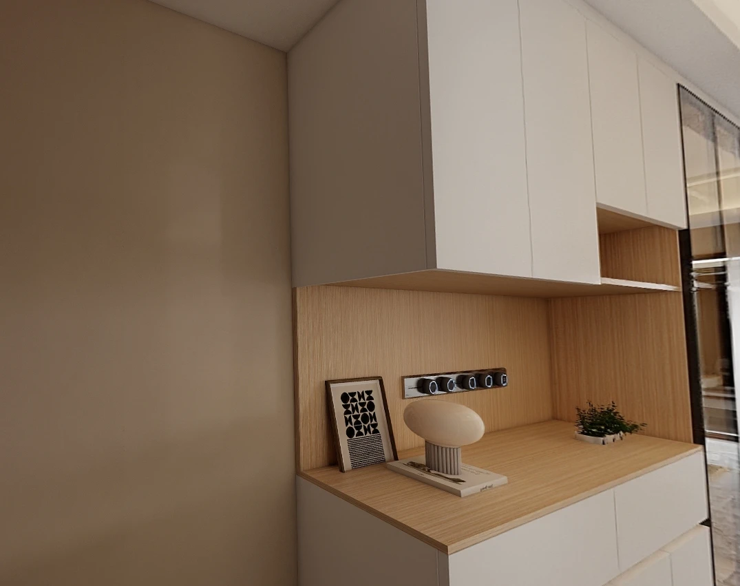 2024 High quality sideboard with storage Modern cutlery kitchen cabinet with drawers and shelves